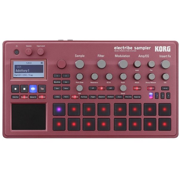 Korg Synthesizer (Groove-Tools, Grooveboxen), Electribe Sampler Red - Drum Machine