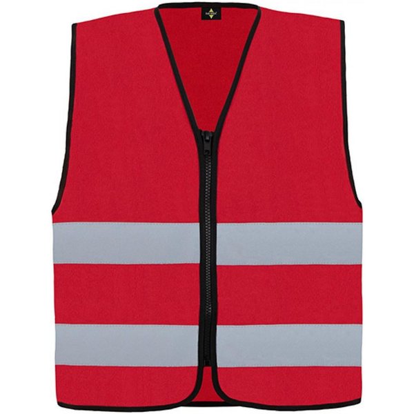 korntex Warnweste Safety Vest With Zipper Warnweste