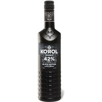 KOROL Vodka Black Edition Carbon Filtrated 42% Vol