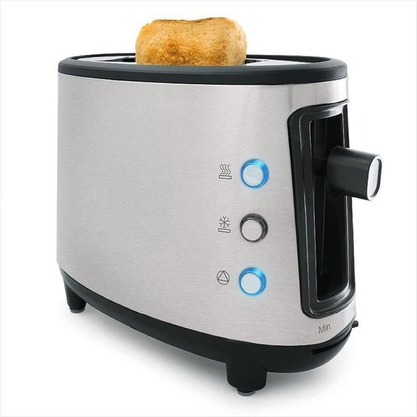 KORONA Toaster Single-Toaster 21304 Ein-Scheiben-Toaster 550 Watt, 1 langer Schlitz, für 1 Scheibe, 550 W