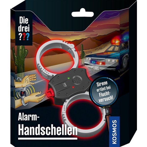 Kosmos Experimentierkasten Die drei ??? Alarm-Handschellen