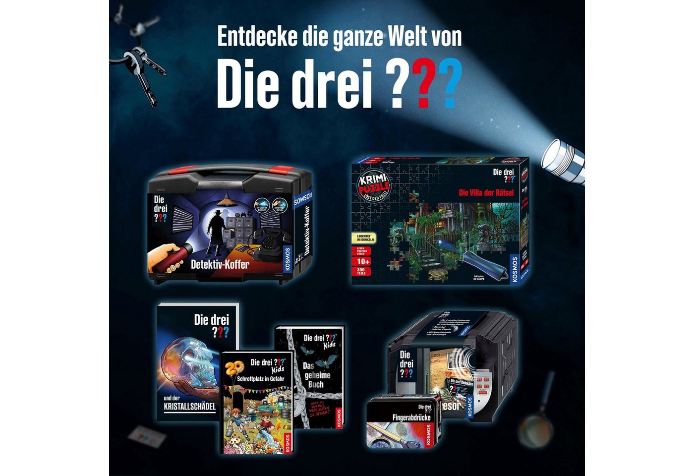 Kosmos Experimentierkasten Die drei ??? Phantomstimme – Bild 3 von 3