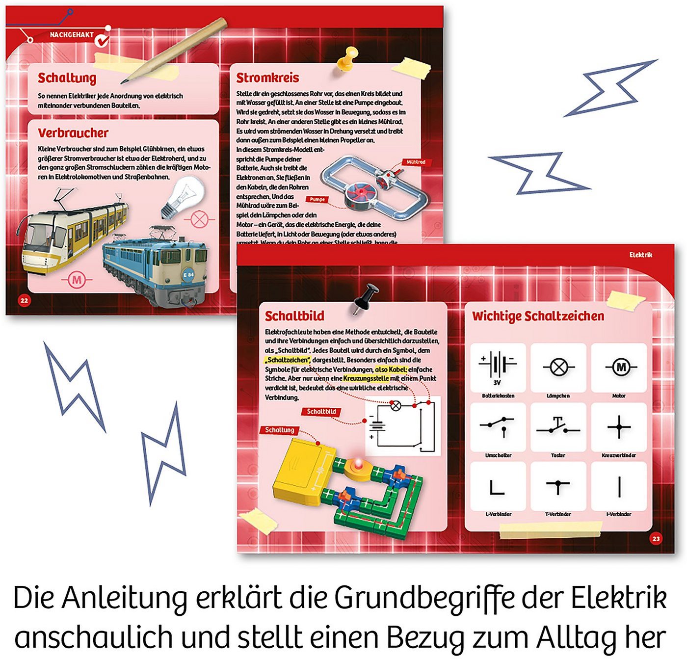 Kosmos Experimentierkasten Elektro & Co. – Bild 3 von 5