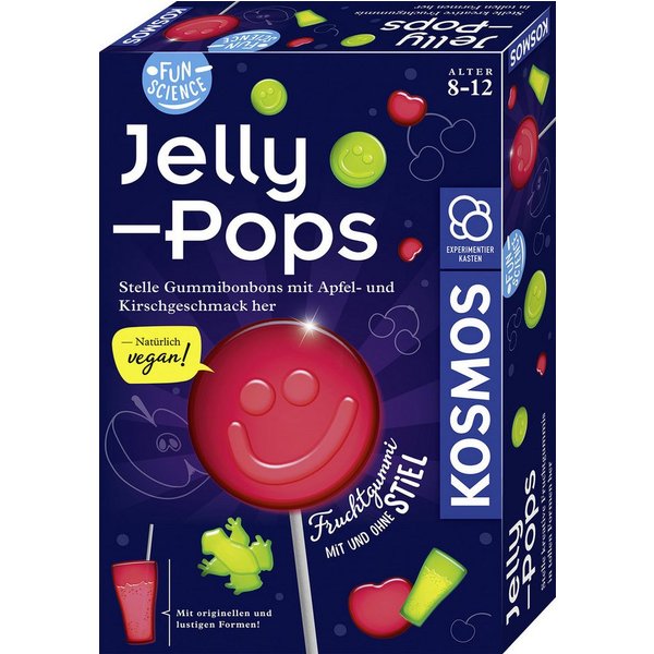 Kosmos Experimentierkasten Fun Science Jelly Pops, Made in Germany
