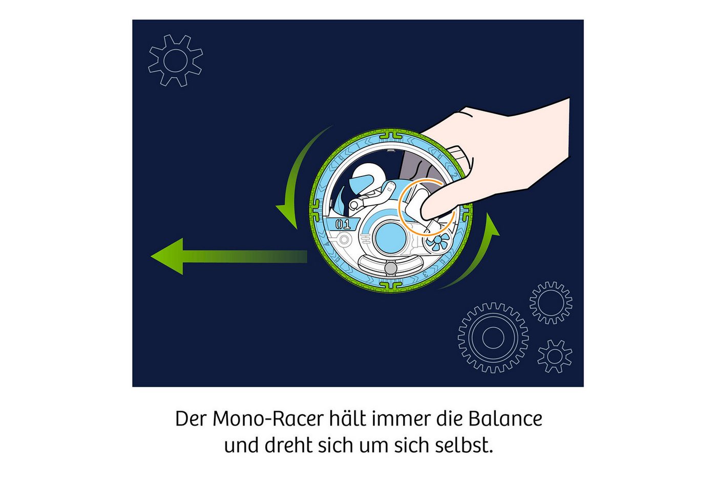 Kosmos Experimentierkasten Fun Science Mono Racer – Bild 5 von 5