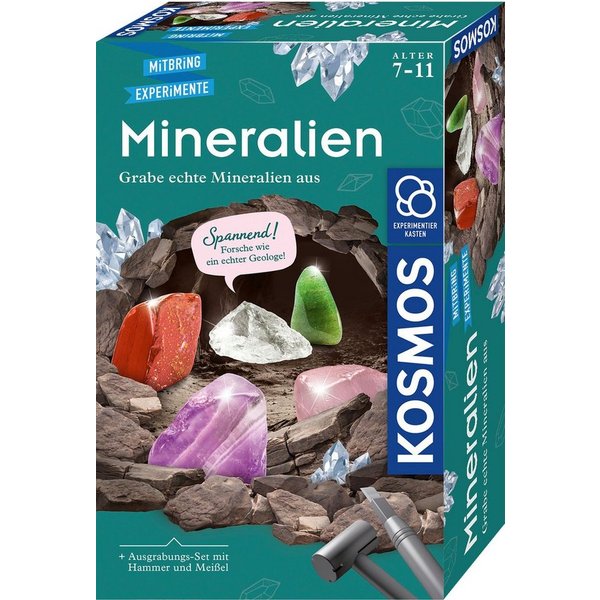 Kosmos Experimentierkasten Mineralien
