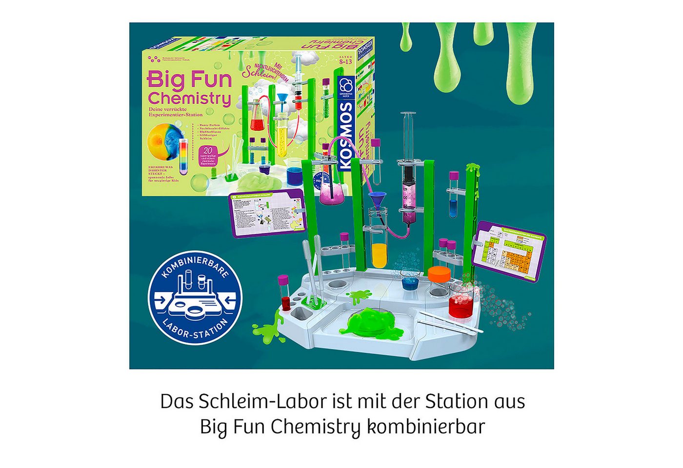 Kosmos Experimentierkasten Schleim-Labor – Bild 3 von 5