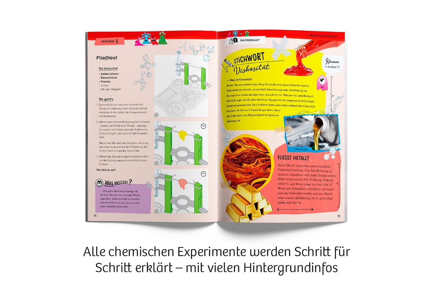 Kosmos Experimentierkasten Schleim-Labor – Bild 5 von 5