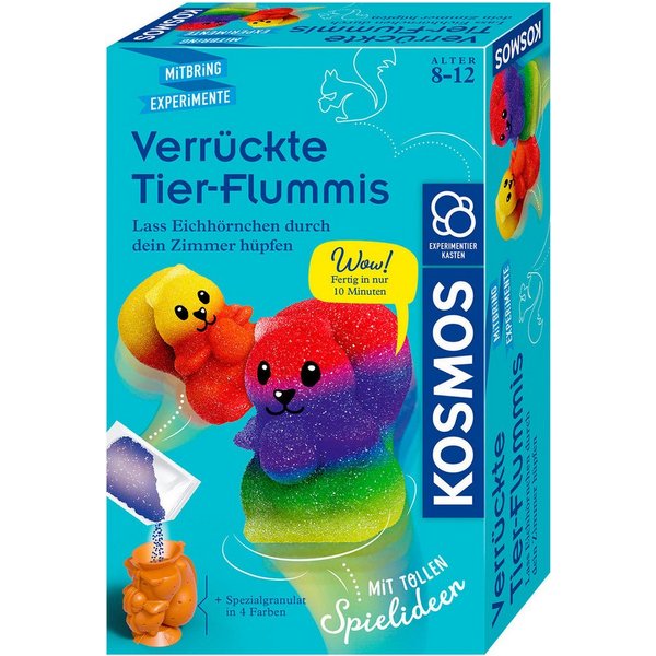 Kosmos Experimentierkasten Verrückte Tier-Flummis