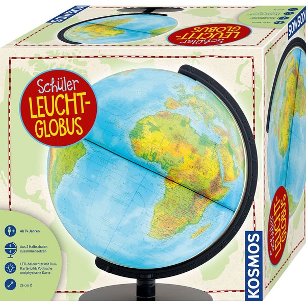 Kosmos Globus Schüler Leucht-Globus, Made in Germany