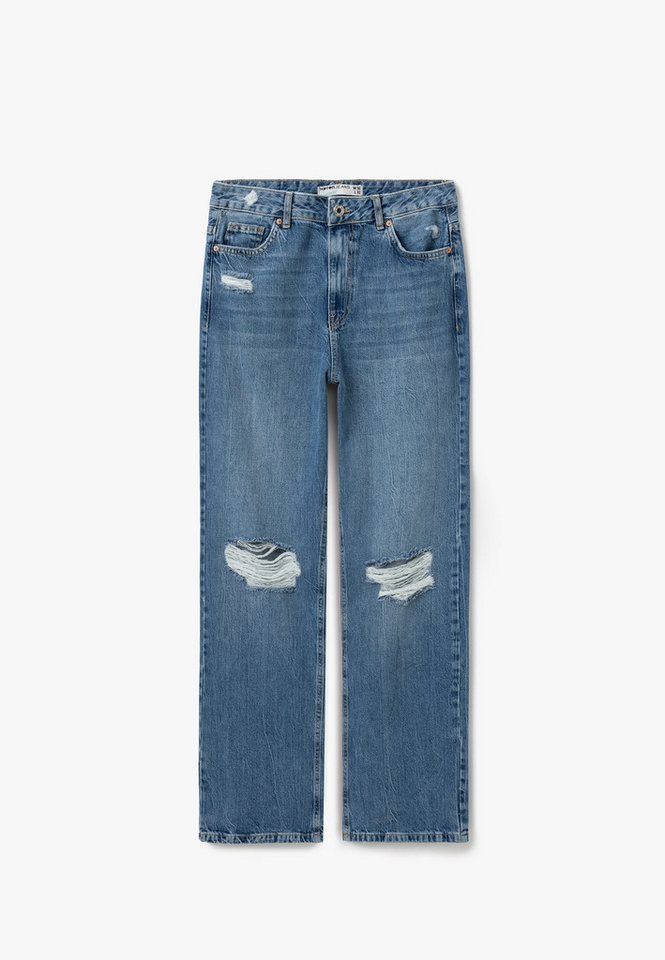 Koton Straight-Jeans Denim Straight Straight-Jeans – Bild 3 von 5