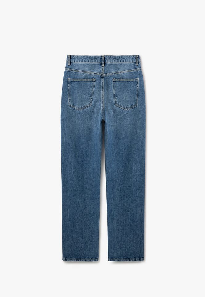 Koton Straight-Jeans Denim Straight Straight-Jeans – Bild 4 von 5