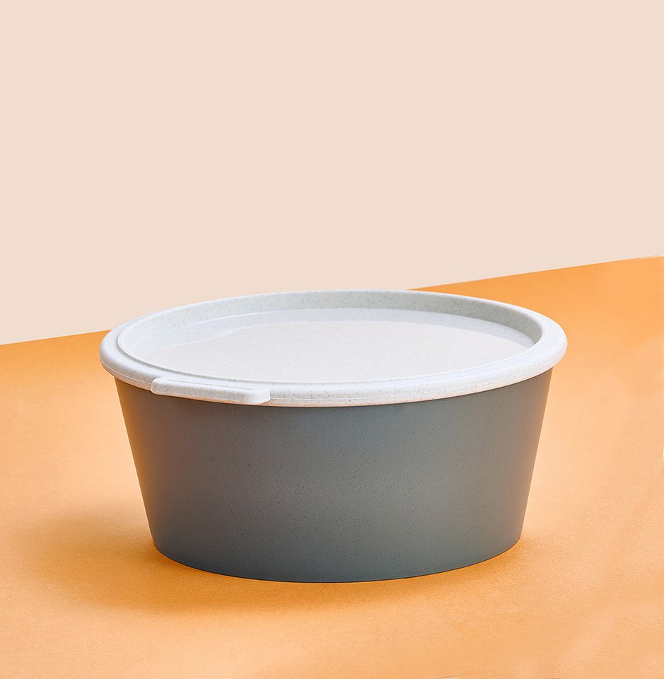 KOZIOL Aufbewahrungsschüssel MOVE BOX 2,2 Schale 2,2l mit Deckel, Kunststoff, (1-tlg) – Bild 3 von 5