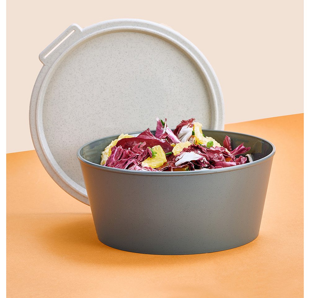 KOZIOL Aufbewahrungsschüssel MOVE BOX 2,2 Schale 2,2l mit Deckel, Kunststoff, (1-tlg) – Bild 4 von 5