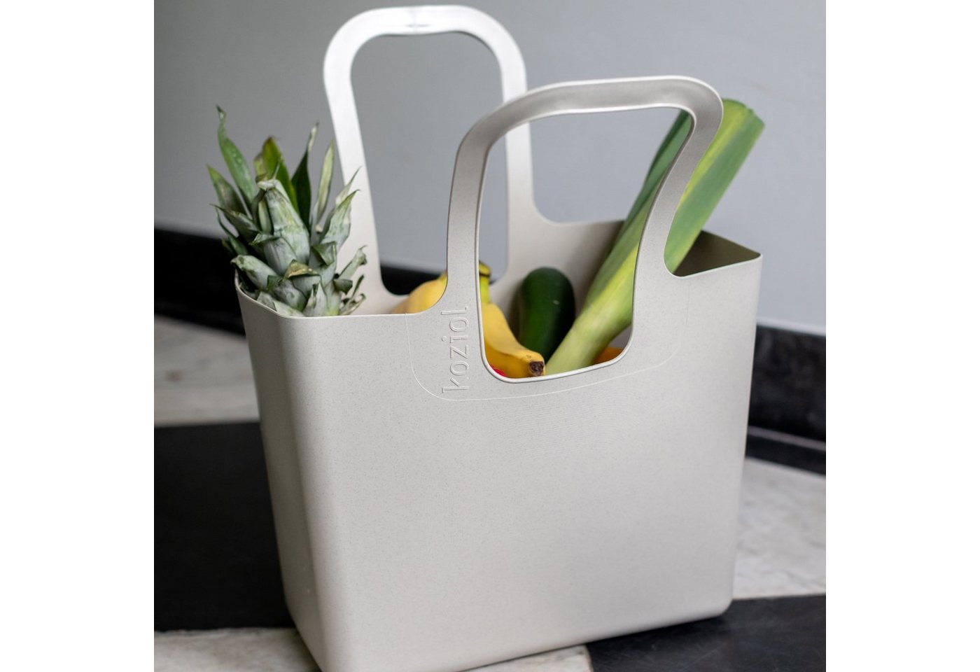 KOZIOL Einkaufsshopper TASCHE XL, Kunststoff – Bild 2 von 3