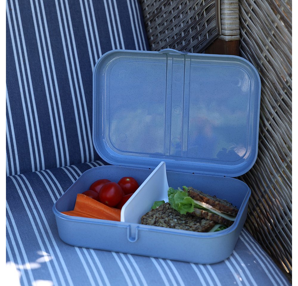 KOZIOL Lunchbox PASCAL L Lunchbox mit Trennsteg, Kunststoff, (1-tlg), spülmaschinengeeignet, mikrowellengeeignet – Bild 3 von 3
