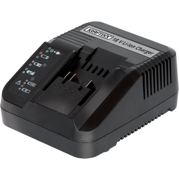 KRAFTIXX® PXC 18V 3,0A Akku-Ladestation (3000 mA, 1-tlg., kompatibel mit Einhell Power X-Change Akkusystem)
