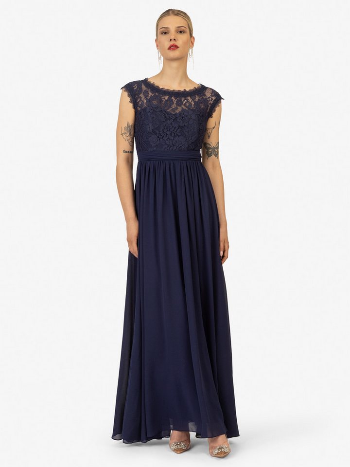 Kraimod Abendkleid aus hochwertigem Polyester Material mit Rundhalsausschnitt – Bild 2 von 5