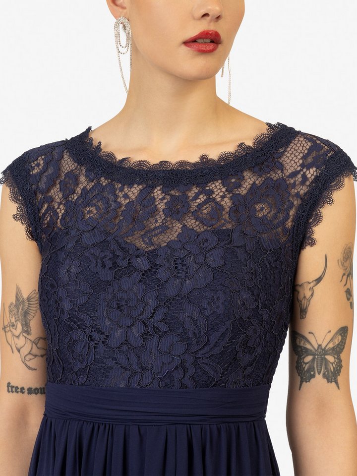 Kraimod Abendkleid aus hochwertigem Polyester Material mit Rundhalsausschnitt – Bild 4 von 5