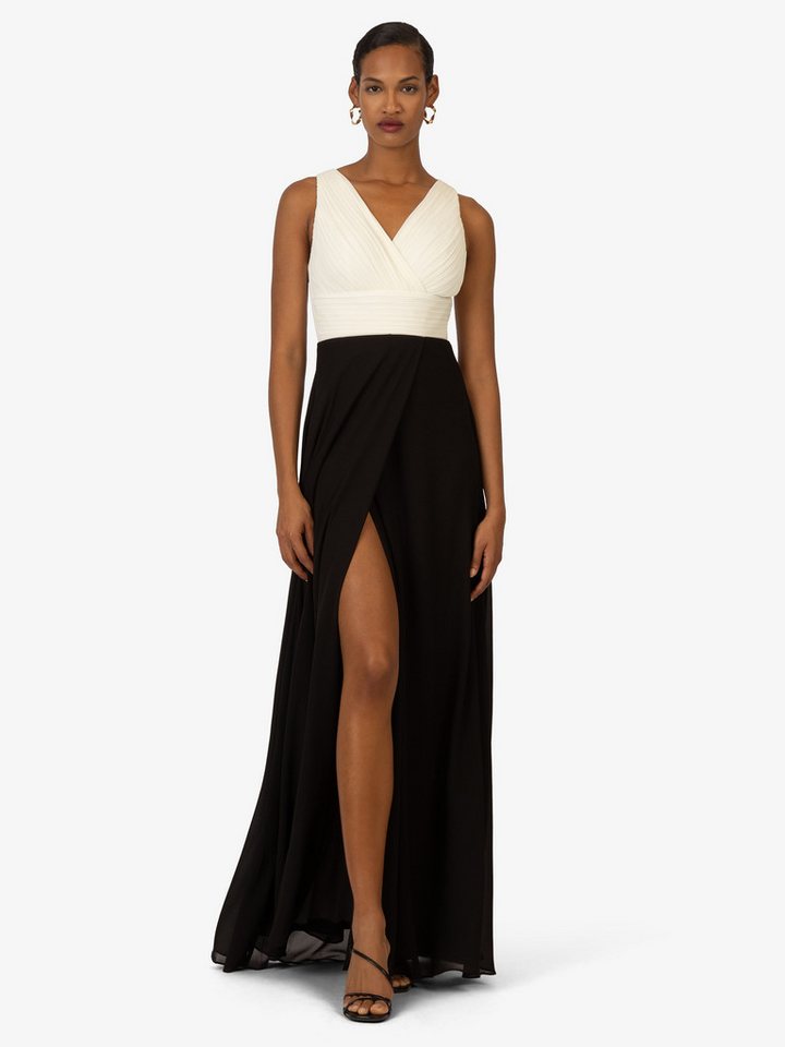 Kraimod Abendkleid im Zwei-Farben-Design – Bild 2 von 5