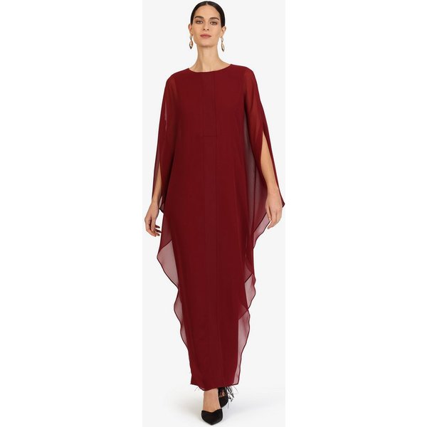 Kraimod Abendkleid mit Chiffon-Cape