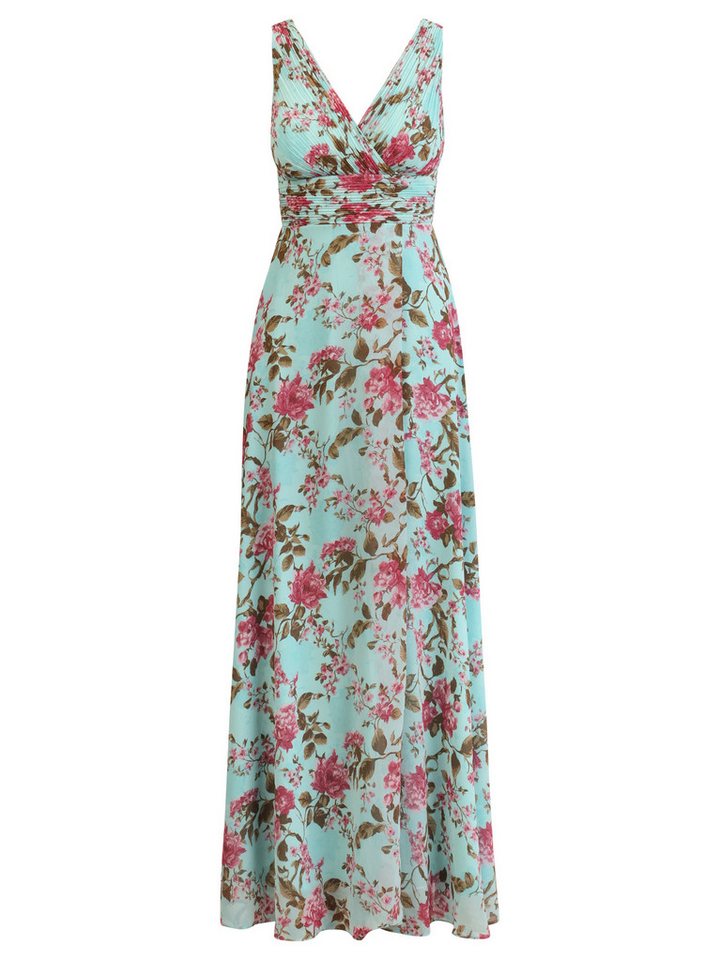 Kraimod Abendkleid mit Drapierung – Bild 4 von 4