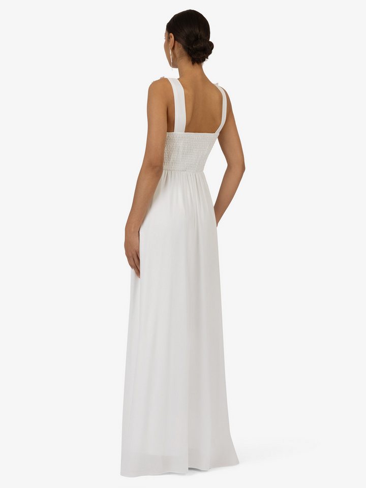 Kraimod Abendkleid mit einem Oberteil aus Mesh mit Spitze – Bild 3 von 5