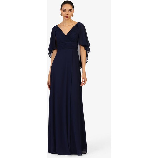Kraimod Abendkleid mit Flügelärmeln & Falten-Top