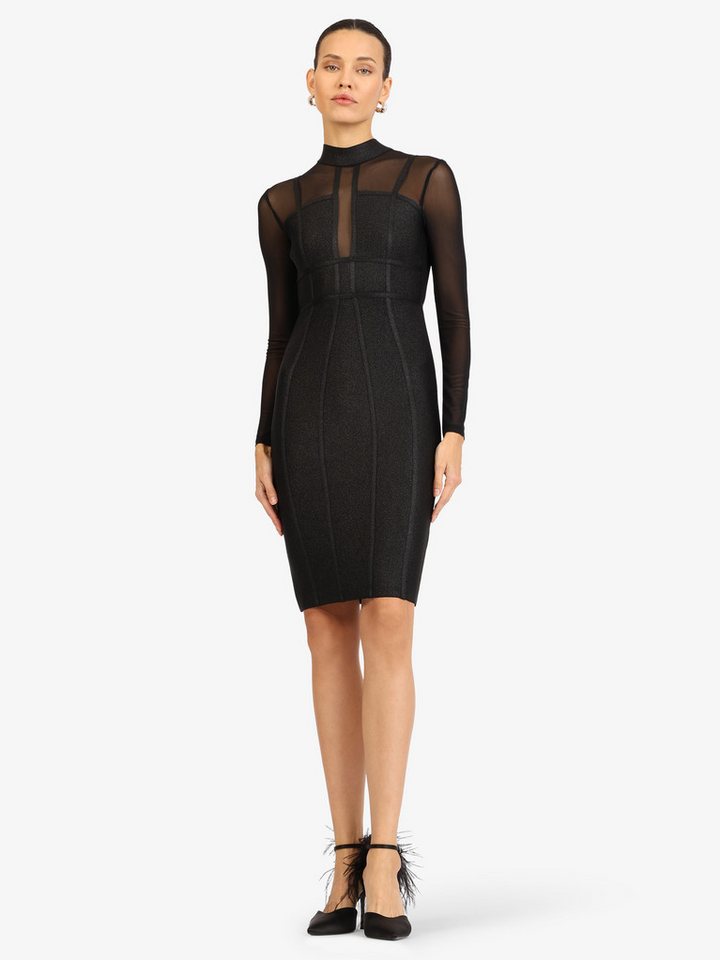 Kraimod Abendkleid mit Mesh-Einsatz – Bild 2 von 5