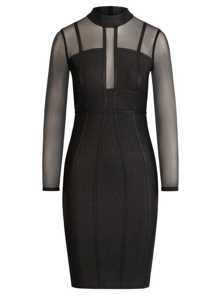 Kraimod Abendkleid mit Mesh-Einsatz – Bild 5 von 5