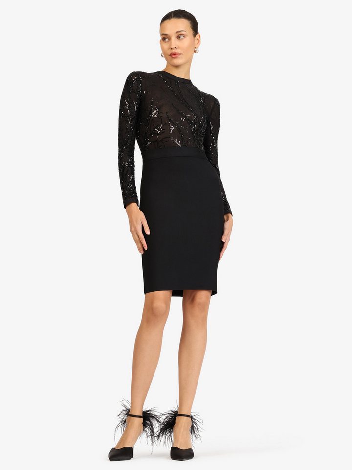 Kraimod Abendkleid mit Pailletten-Oberteil – Bild 2 von 5