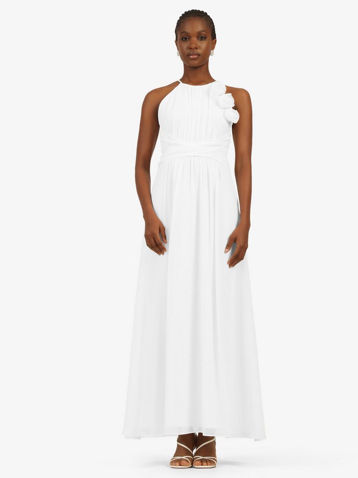 Kraimod Abendkleid mit Rosenapplikationen – Bild 2 von 5