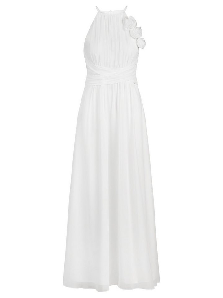 Kraimod Abendkleid mit Rosenapplikationen – Bild 5 von 5