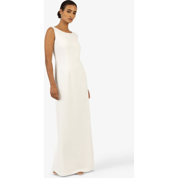 Kraimod Abendkleid mit Rückenschlitz und Rundhals