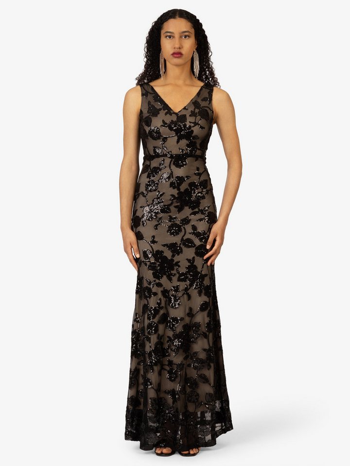 Kraimod Abendkleid mit Rundhalsausschnitt – Bild 2 von 5
