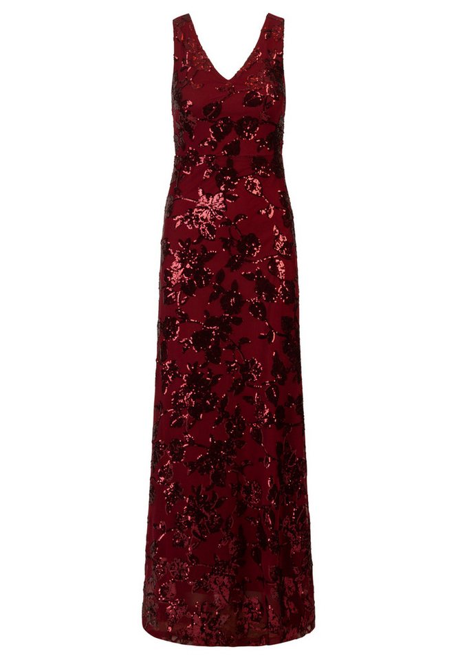 Kraimod Abendkleid mit V-Ausschnitt – Bild 5 von 5