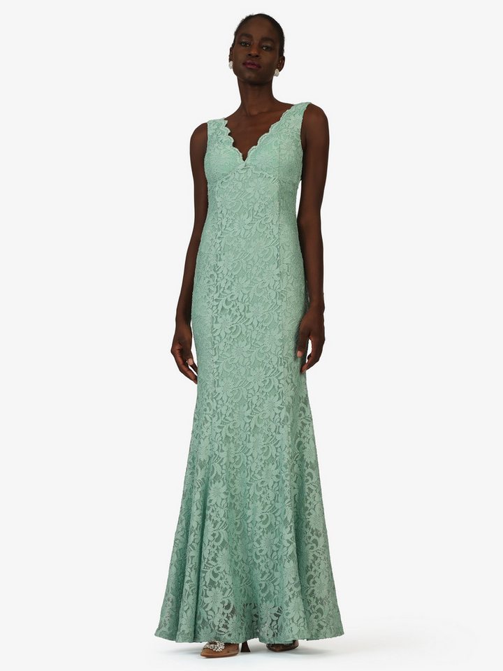 Kraimod Abendkleid mit V-Ausschnitt – Bild 2 von 5