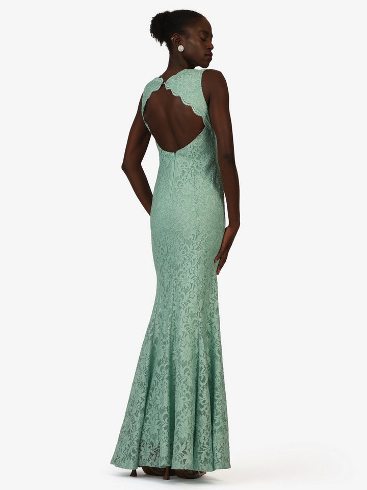 Kraimod Abendkleid mit V-Ausschnitt – Bild 3 von 5