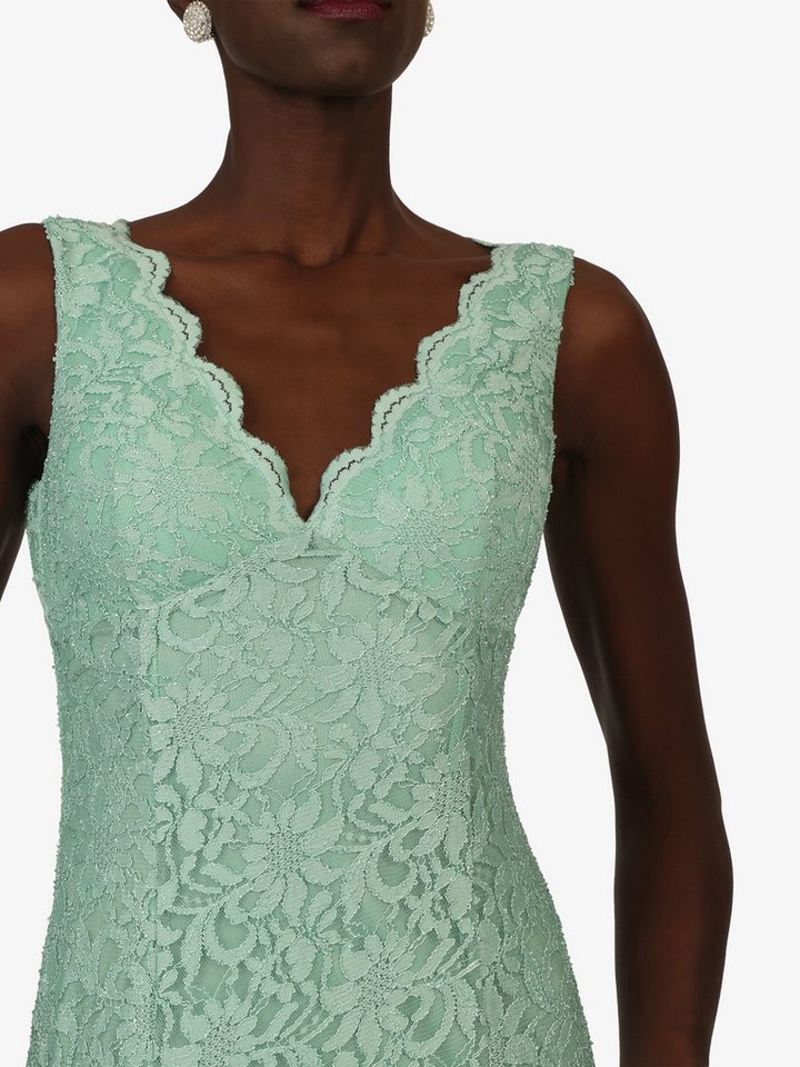 Kraimod Abendkleid mit V-Ausschnitt – Bild 4 von 5