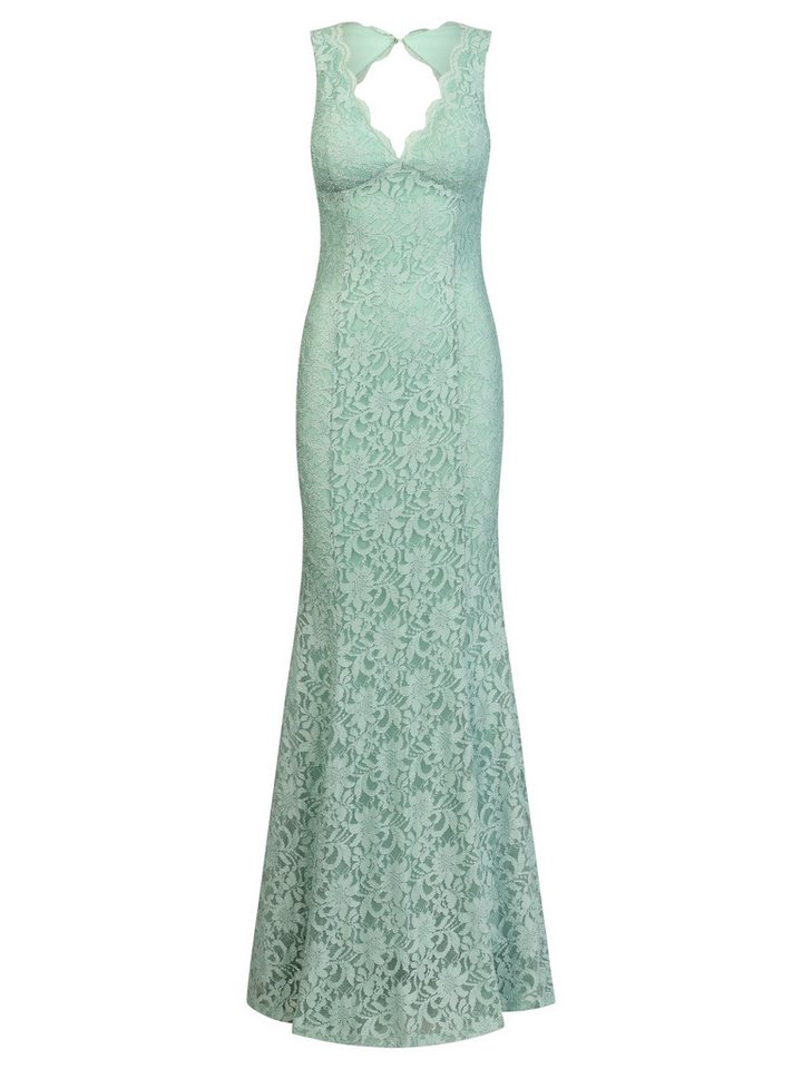 Kraimod Abendkleid mit V-Ausschnitt – Bild 5 von 5