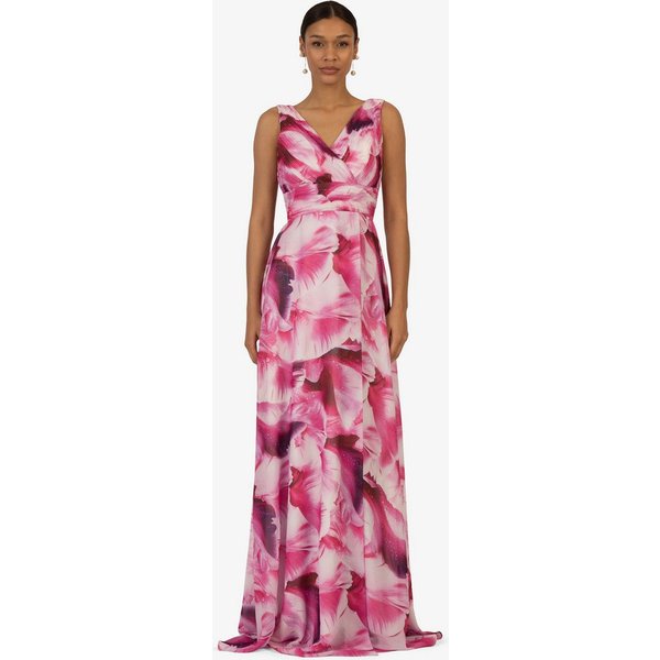 Kraimod Abendkleid mit V-ausschnitt vorne und Rückenausschnitt hinten