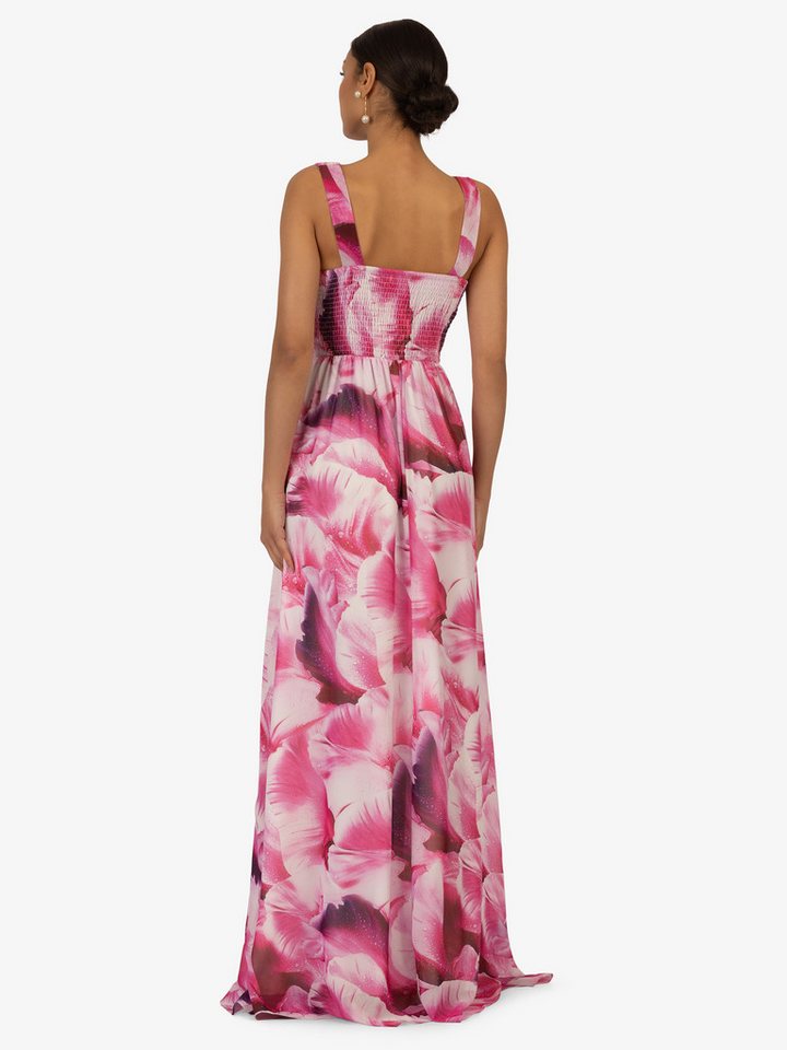 Kraimod Abendkleid mit V-ausschnitt vorne und Rückenausschnitt hinten – Bild 3 von 5