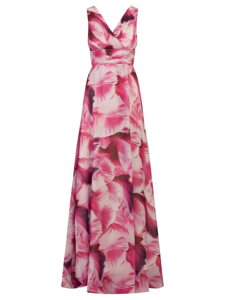 Kraimod Abendkleid mit V-ausschnitt vorne und Rückenausschnitt hinten – Bild 5 von 5