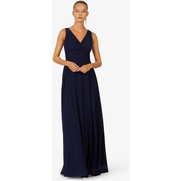 Kraimod Abendkleid mit V-ausschnitt vorne und Rückenausschnitt hinten
