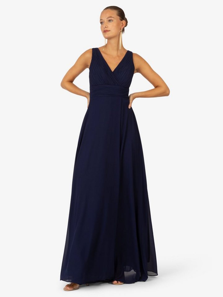 Kraimod Abendkleid mit V-ausschnitt vorne und Rückenausschnitt hinten – Bild 3 von 5