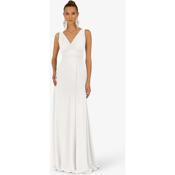 Kraimod Abendkleid mit V-ausschnitt vorne und Rückenausschnitt hinten