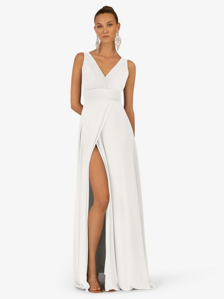 Kraimod Abendkleid mit V-ausschnitt vorne und Rückenausschnitt hinten – Bild 2 von 5