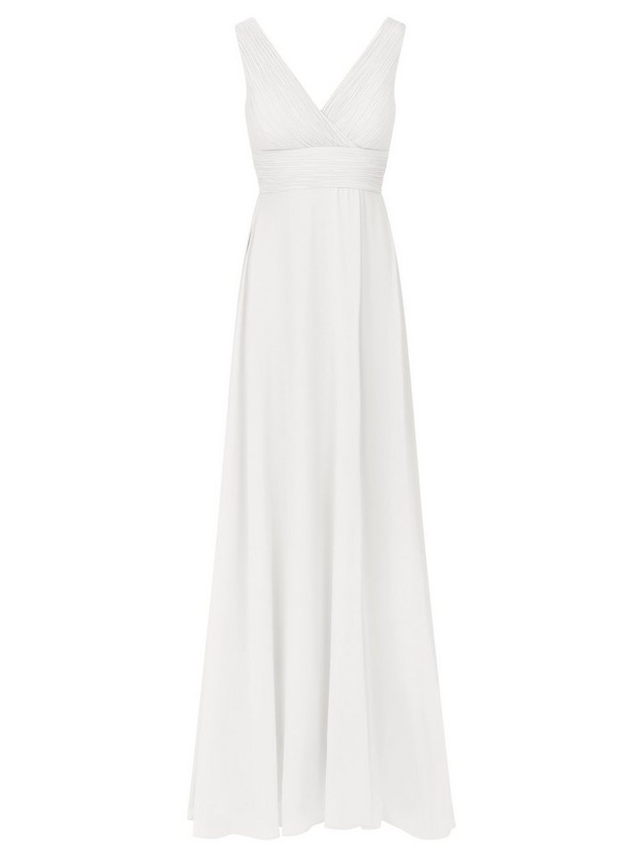 Kraimod Abendkleid mit V-ausschnitt vorne und Rückenausschnitt hinten – Bild 5 von 5