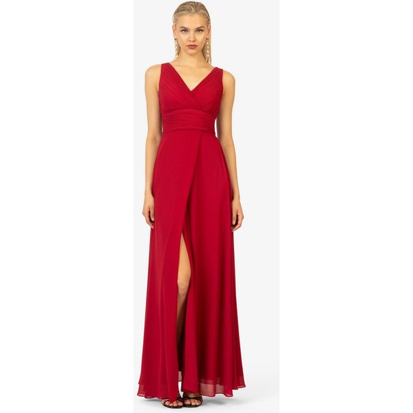 Kraimod Abendkleid mit V-ausschnitt vorne und Rückenausschnitt hinten