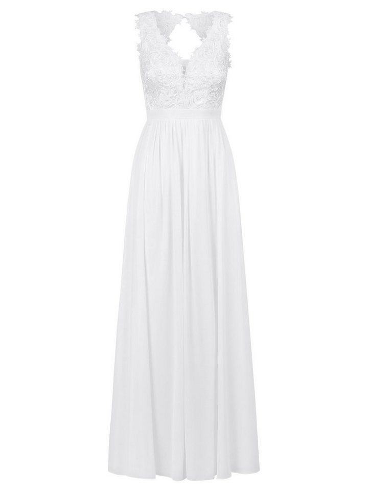 Kraimod Abendkleid Abendkleid mit weich fließendem Chiffon-Rock – Bild 5 von 5